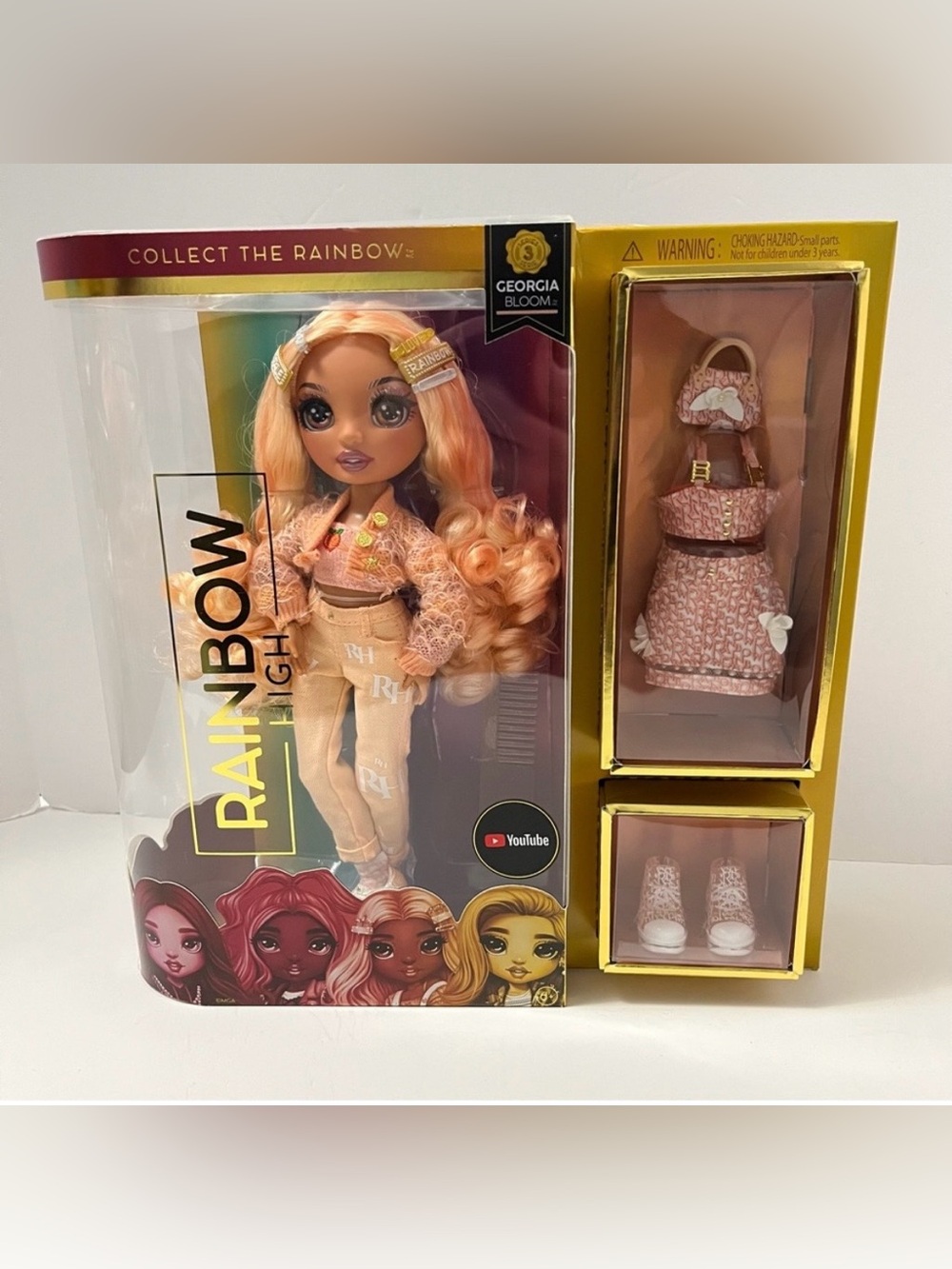RAINBOW HIGH Georgia Bloom Doll MGA NRFB toy NWT